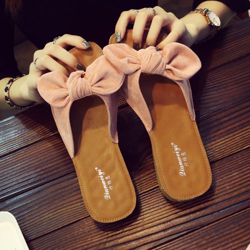 Sandales femme QIANWEIYI en fibre superfine - semelle caoutchouc Ref 2667775