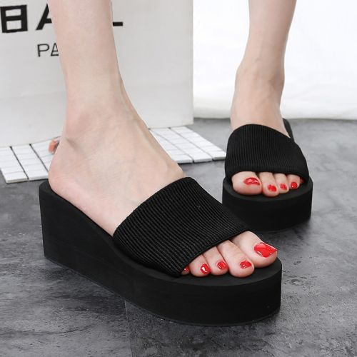 Sandales femme YMI en tissu elastique - semelle mousse de caoutchouc Ref 2667790