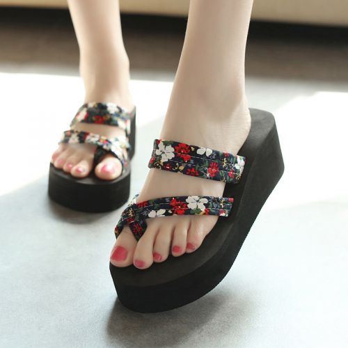 Sandales femme en tissu elastique - semelle EVA Ref 2667796