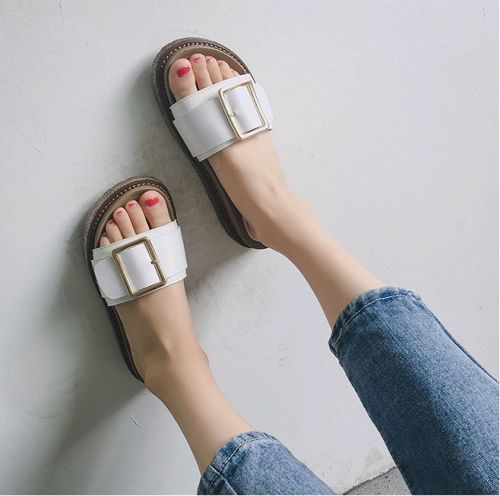 Sandales femme en PU - semelle polyurethane Ref 2667831