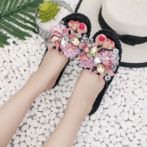 Sandales femme en PU - semelle caoutchouc Ref 2667832