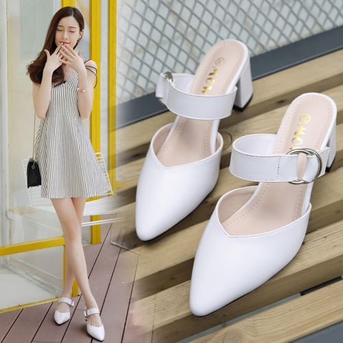 Sandales femme en PU - semelle caoutchouc Ref 2667835