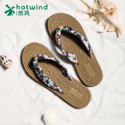 Sandales femme HOTWIND en tissu - semelle Compose a la fin Ref 2667955