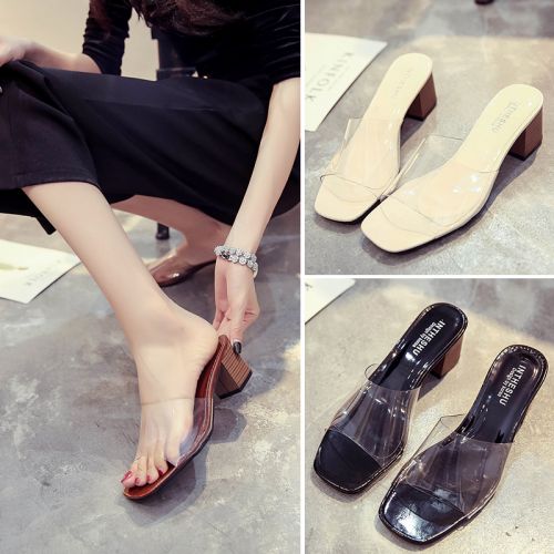 Sandales femme en PU - semelle caoutchouc Ref 2667956