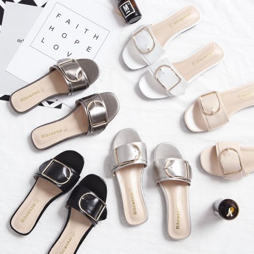 Sandales femme en fibre superfine - semelle caoutchouc Ref 2667960