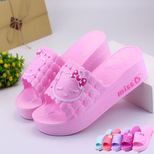 Sandales femme en plastique - semelle caoutchouc Ref 2667965