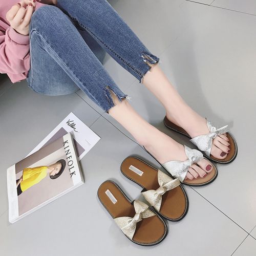 Sandales femme en PU - semelle caoutchouc Ref 2667975