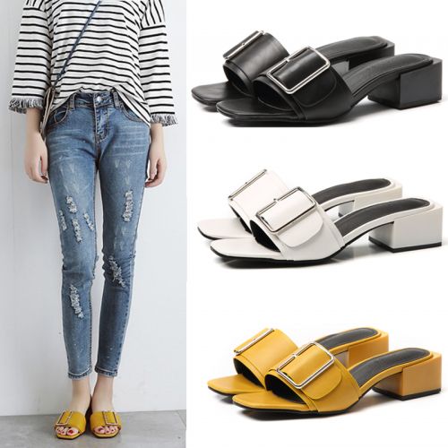 Sandales femme en PU - semelle caoutchouc Ref 2667989