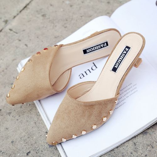 Sandales femme en Daim - semelle caoutchouc Ref 2668000