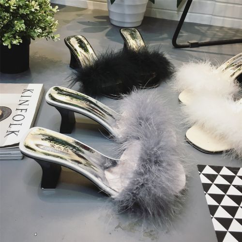 Sandales femme en PU - semelle caoutchouc Ref 2668007