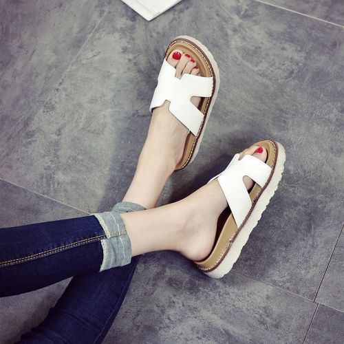 Sandales femme en PU - semelle mousse de caoutchouc Ref 2668010