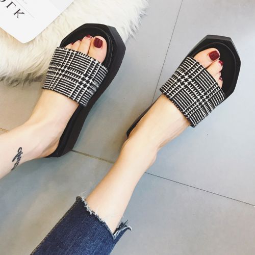 Sandales femme en Daim - semelle caoutchouc Ref 2668029