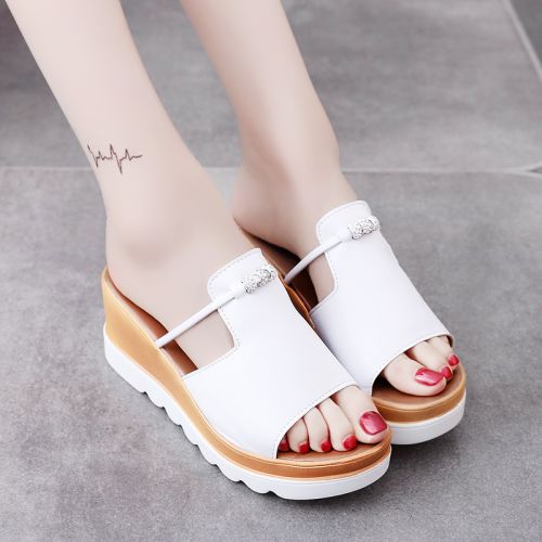 Sandales femme en PU - semelle polyurethane Ref 2668030