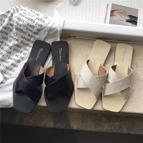 Sandales femme en PU - semelle caoutchouc Ref 2668045