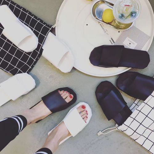 Sandales femme en PU - semelle caoutchouc Ref 2668090