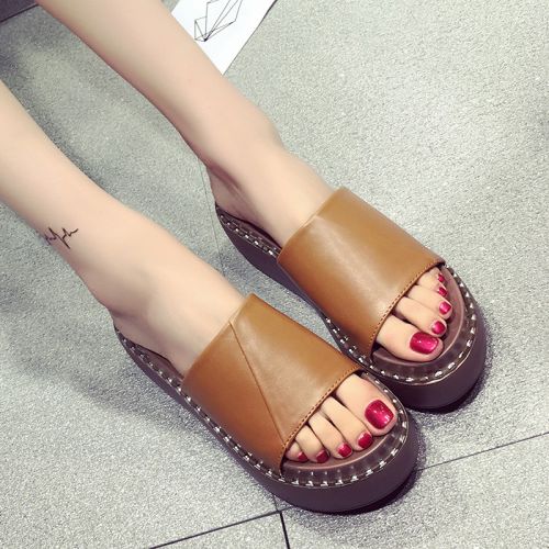 Sandales femme en PU - semelle polyurethane Ref 2668182