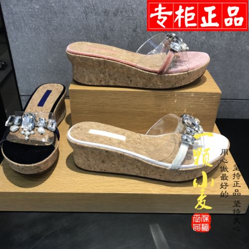 Sandales femme STACCATO en couche de cuir premiere - Ref 2668209