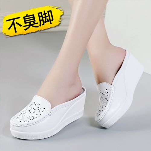 Sandales femme SESDAD en revetement cuir de vache fendu - semelle polyurethane Ref 2668223