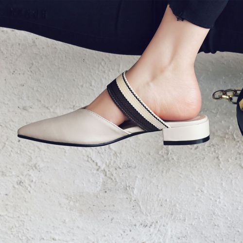 Sandales femme LOUIS LUXI en peau de mouton En plus des moutons Daim daim - semelle caoutchouc Ref 2668248