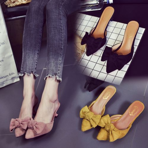 Sandales femme en Daim - semelle caoutchouc Ref 2668312