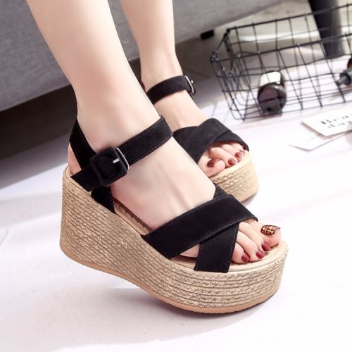 Sandales femme PAIJIEI en PU - Ref 2668318