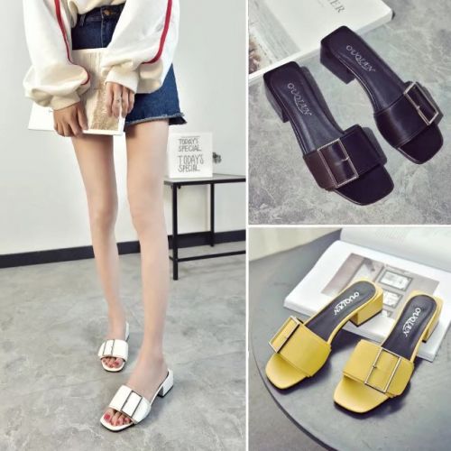 Sandales femme en PU - semelle caoutchouc Ref 2668321