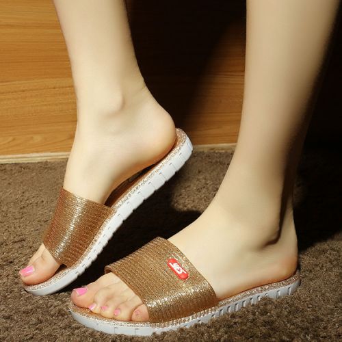 Sandales femme en plastique - semelle PVC Ref 2668345