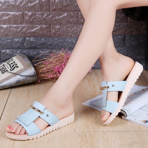 Sandales femme en PU - semelle plastique Ref 2668414