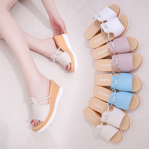 Sandales femme en PU - Ref 2668457
