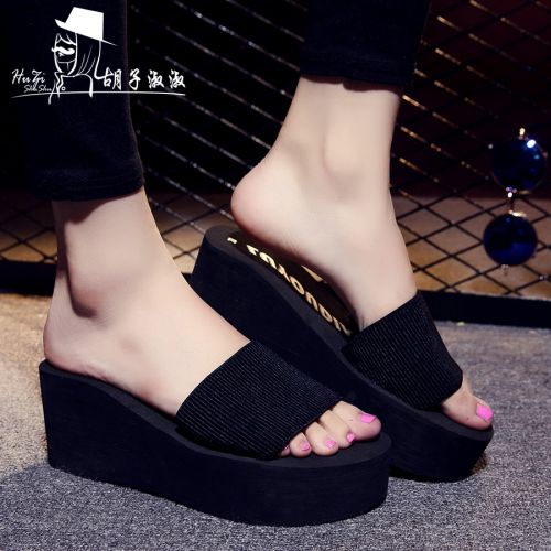 Sandales femme en tissu - semelle Compose a la fin Ref 2668480