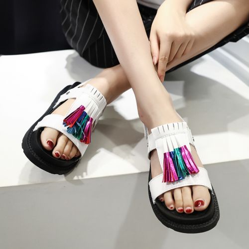 Sandales femme en PU - semelle polyurethane Ref 2668492
