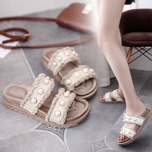 Sandales femme en PU - semelle caoutchouc Ref 2668560