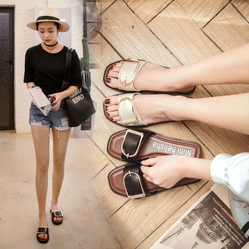 Sandales femme en plastique - semelle Ref 2668561