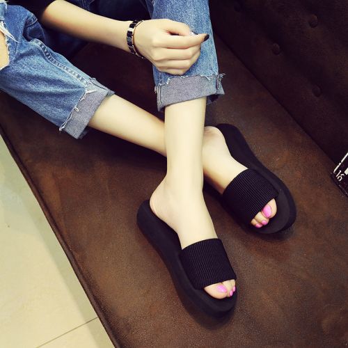 Sandales femme en tissu elastique - semelle EVA Ref 2668570