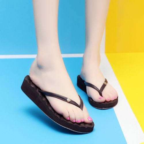 Sandales femme en plastique - semelle TPR tendon Ref 2668579