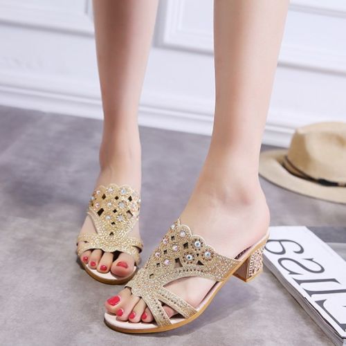 Sandales femme en PU - semelle Compose a la fin Ref 2668750