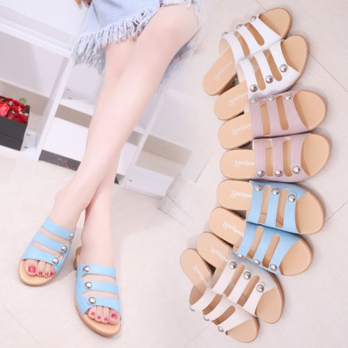 Sandales femme en PU - semelle TPR tendon Ref 2668786