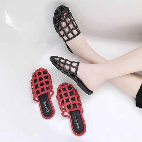 Sandales femme en Daim - semelle caoutchouc Ref 2668804