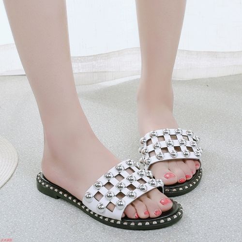 Sandales femme en PU - semelle caoutchouc Ref 2668862