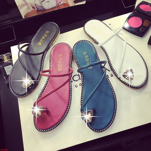 Sandales femme en PU - semelle caoutchouc Ref 2668869