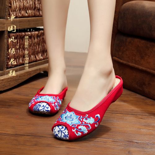 Sandales femme en tissu - semelle TPR tendon Ref 2668889