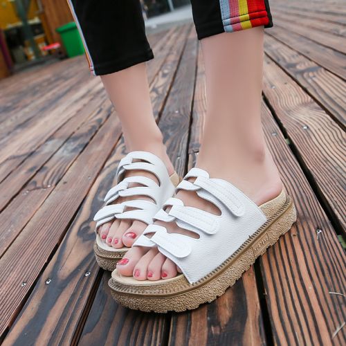 Sandales femme en PU - semelle polyurethane Ref 2669055