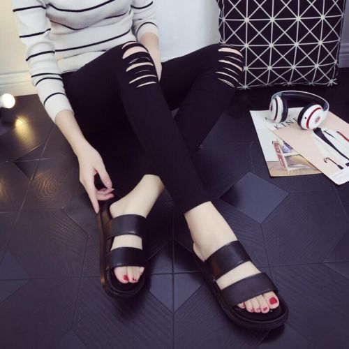 Sandales femme en PU - semelle plastique Ref 2669128