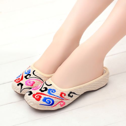 Sandales femme en tissu - semelle TPR tendon Ref 2669183