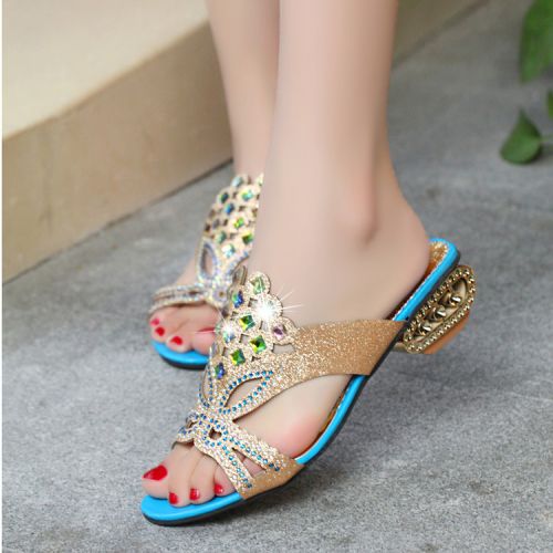 Sandales femme en PU - semelle caoutchouc Ref 2669272