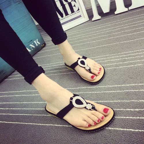 Sandales femme en Deux etages de peau porc - semelle TPR tendon Ref 2669282