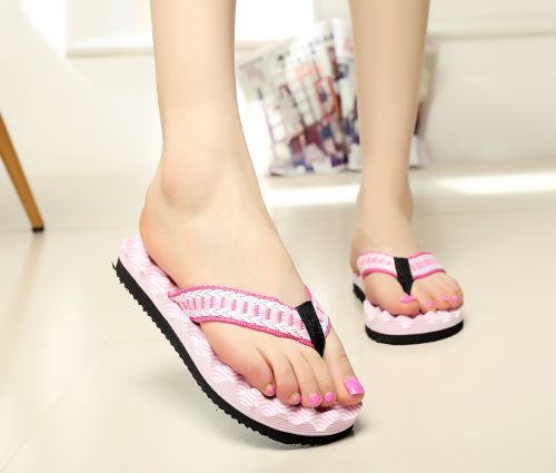 Sandales femme en Une variete de materiaux epissage - semelle mousse Ref 2669292