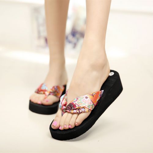 Sandales femme en tissu - semelle EVA Ref 2669529