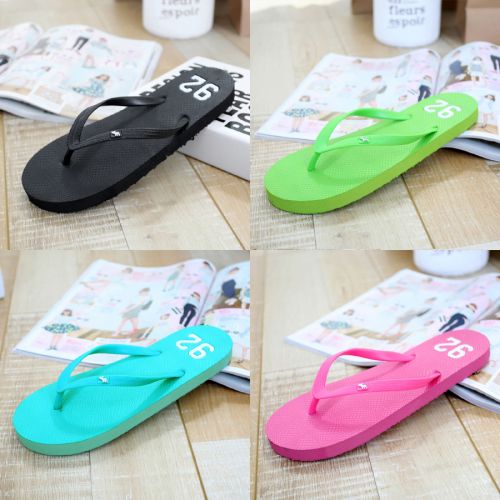 Sandales femme en plastique - semelle mousse de caoutchouc Ref 2669594