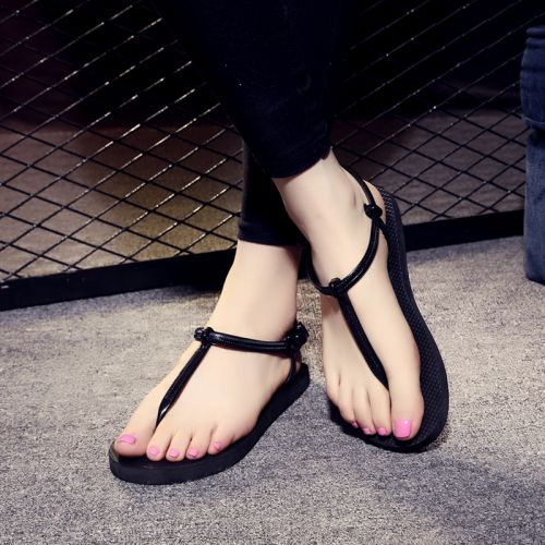 Sandales femme en plastique - semelle caoutchouc Ref 2669653